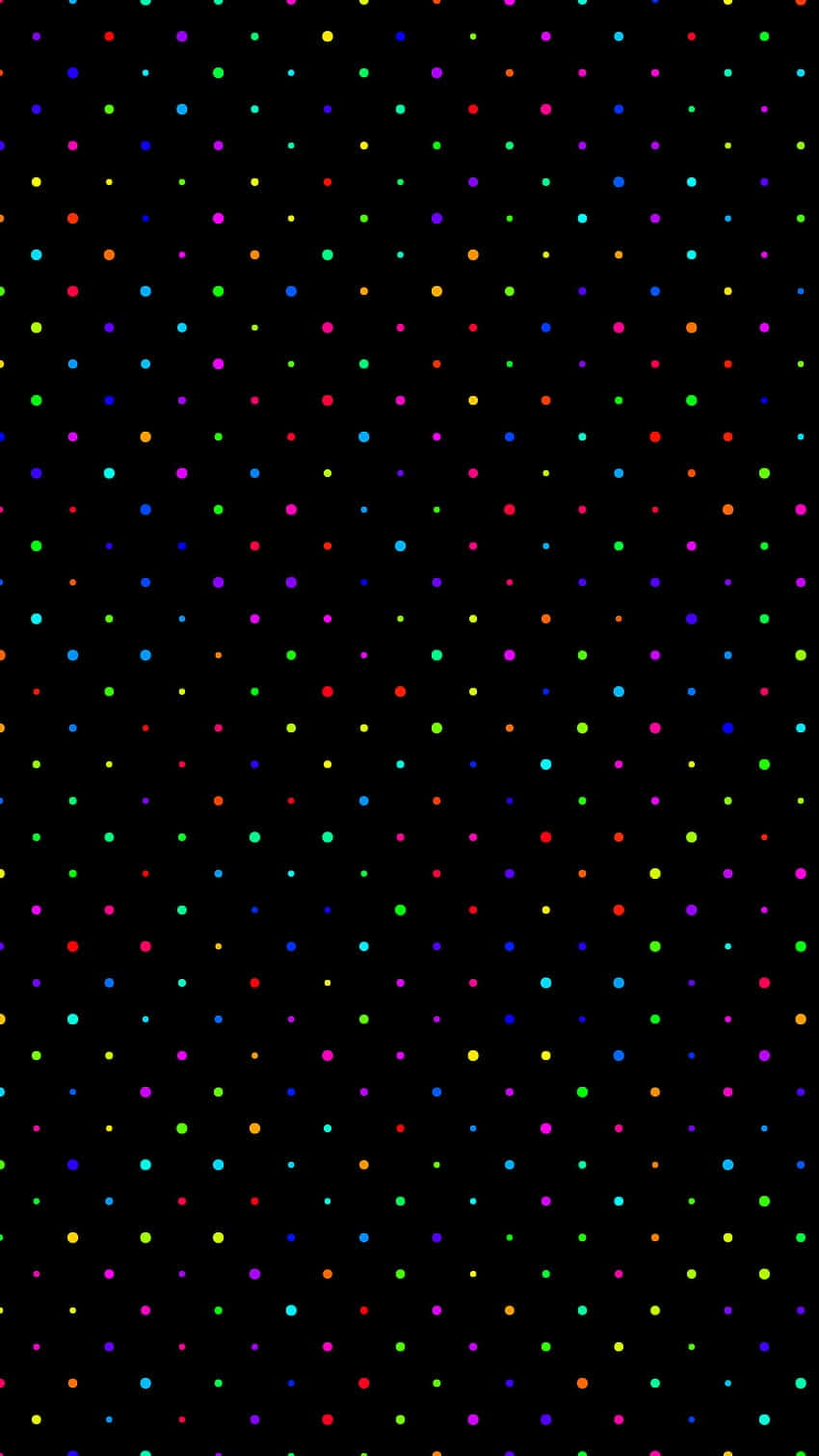 Colorful Dots Pattern Background Wallpaper
