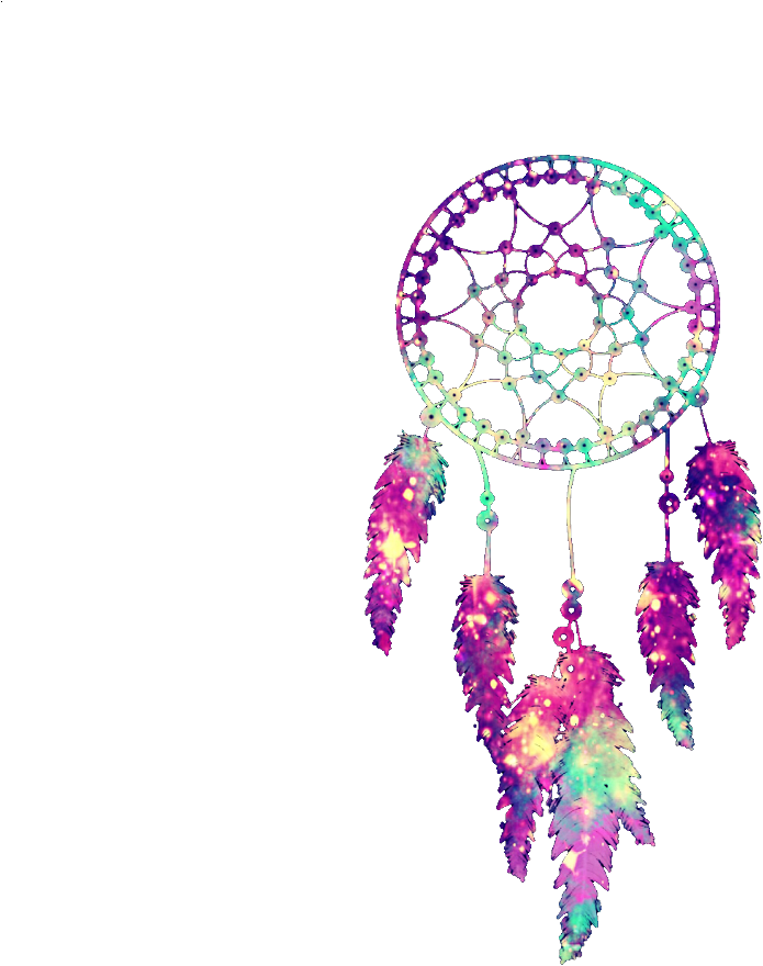 Colorful Dreamcatcher Artwork PNG