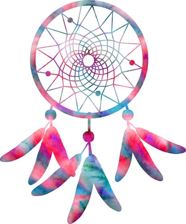 Colorful Dreamcatcher Transparent Background PNG