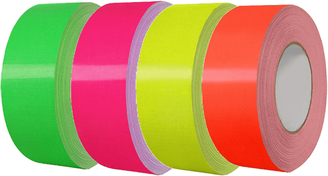 Colorful Duct Tape Rolls PNG