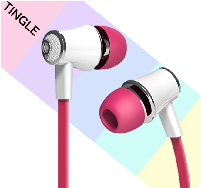 Colorful Earbuds Tingle Brand PNG