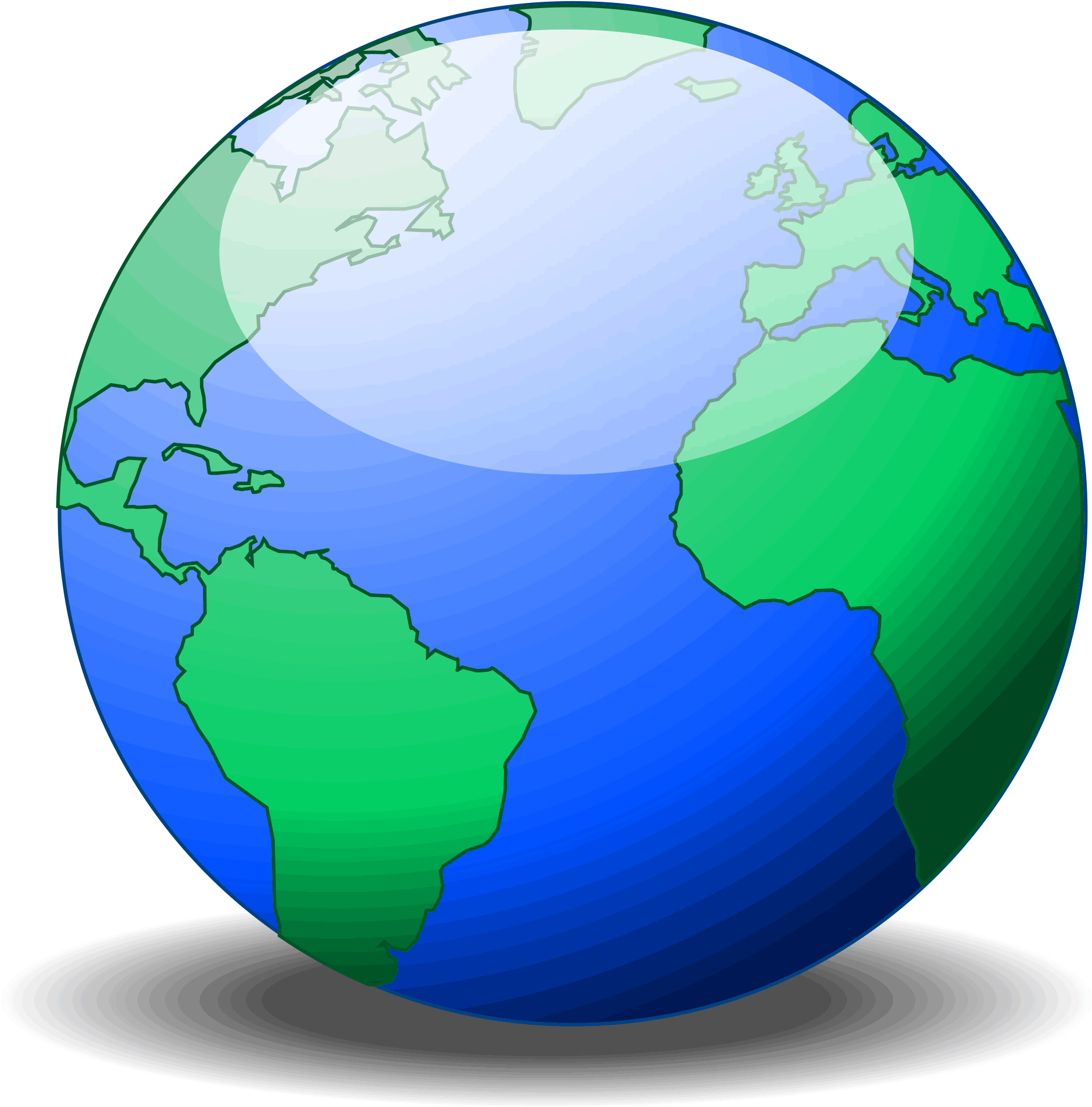 Colorful Earth Clipart PNG