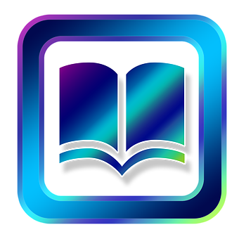 Colorful Ebook App Icon PNG