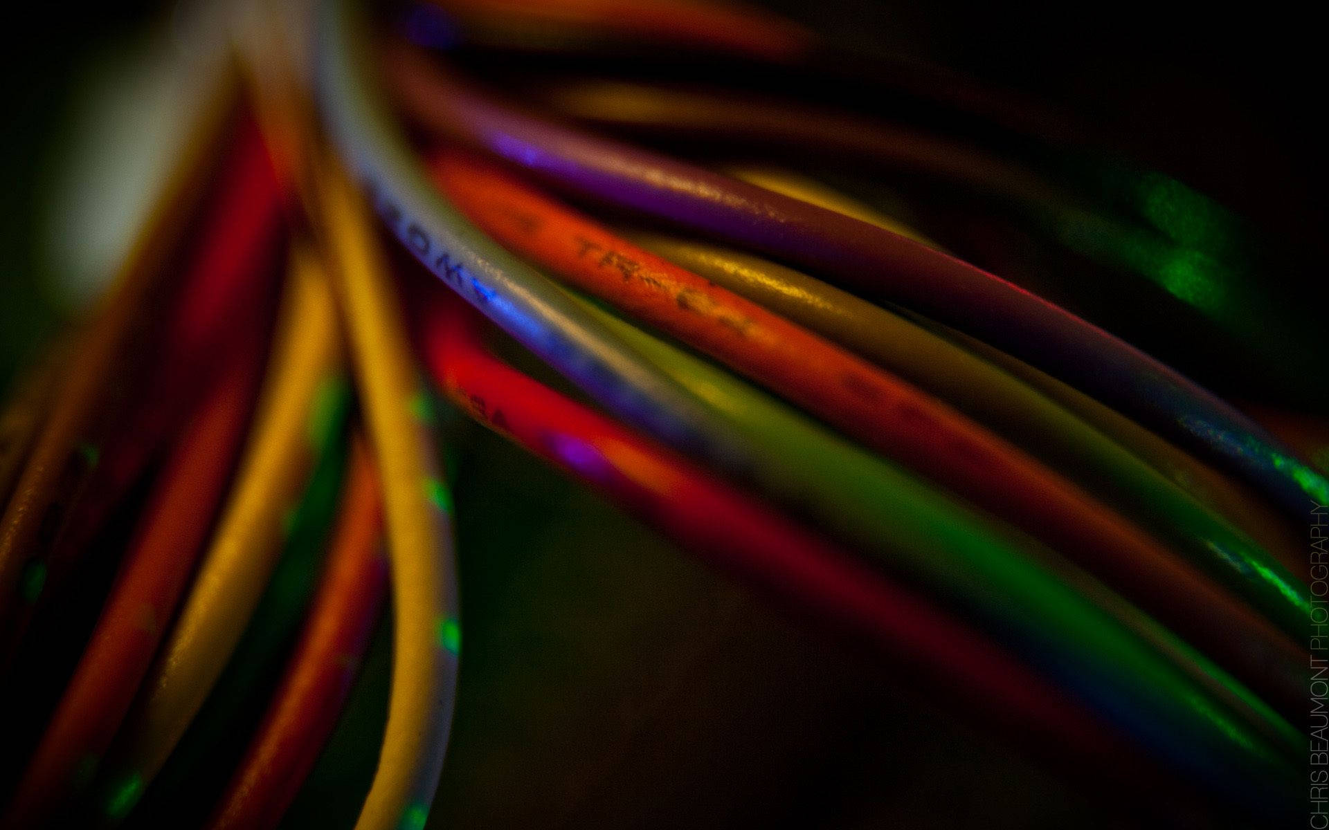 Colorful Electronic Wires