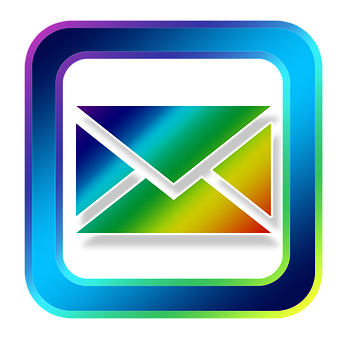 Colorful Email App Icon PNG
