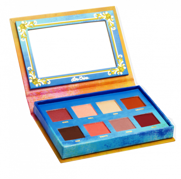 Colorful Eyeshadow Palette Open PNG