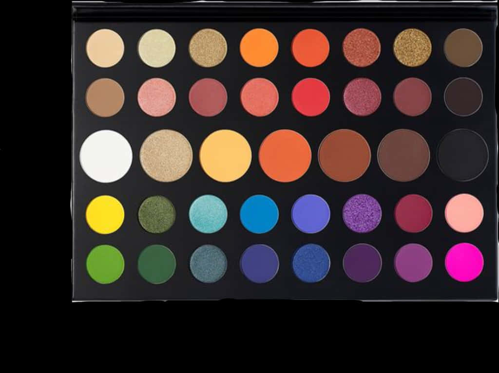 Colorful Eyeshadow Palette Variety PNG