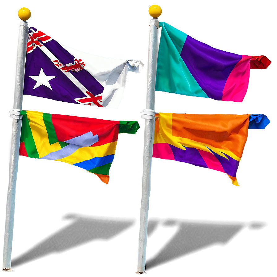 Download Colorful Festival Flags Png 35 | Wallpapers.com