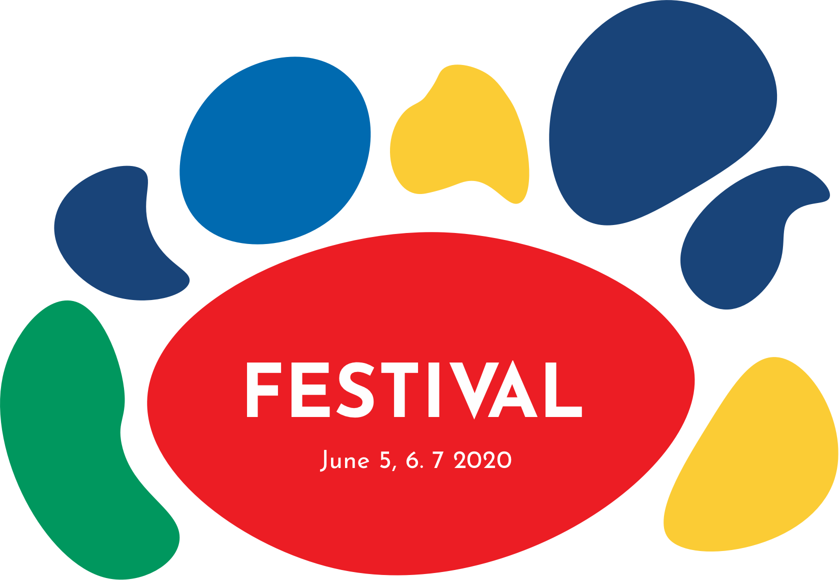 Colorful Festival Graphic2020 PNG