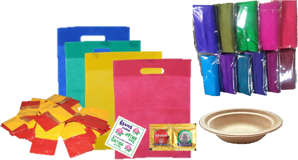 Colorful Festival Supplies PNG