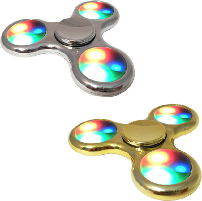 Colorful Fidget Spinners PNG