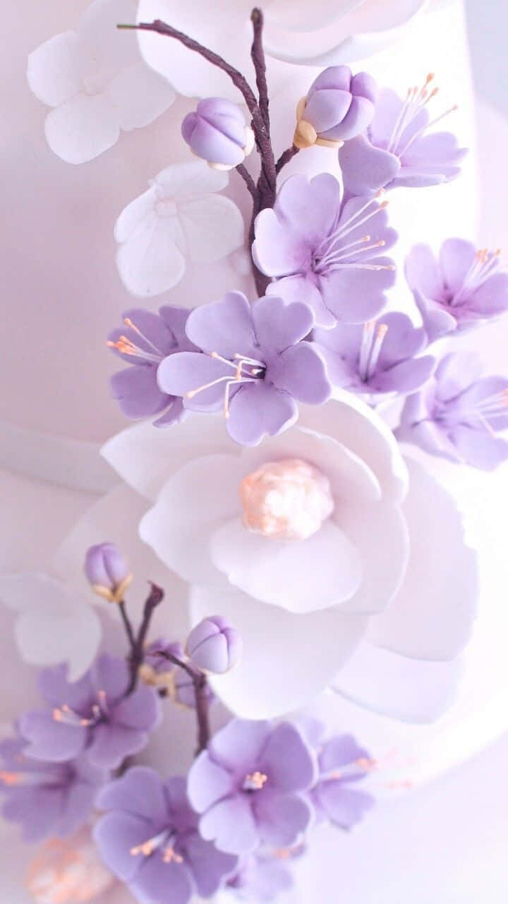 Erhellensie Ihren Tag Mit Einem Wunderschönen Strauß Bunter Blumen Auf Ihrem Iphone. Wallpaper