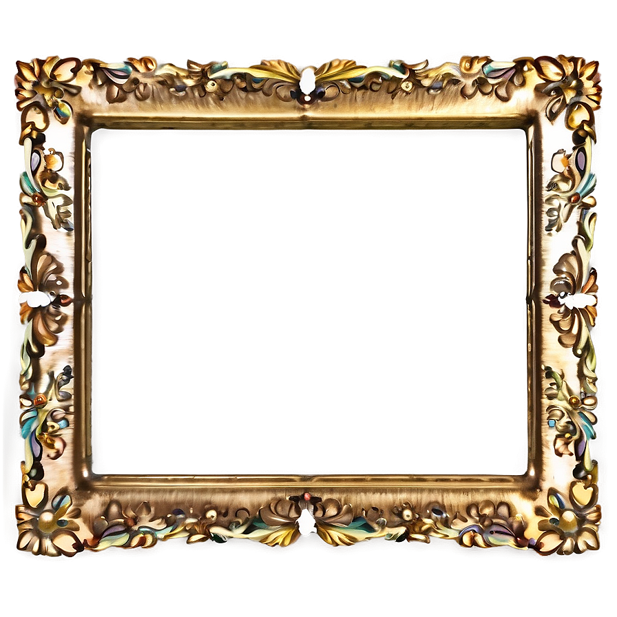 Colorful Frame Border Png 06262024 PNG