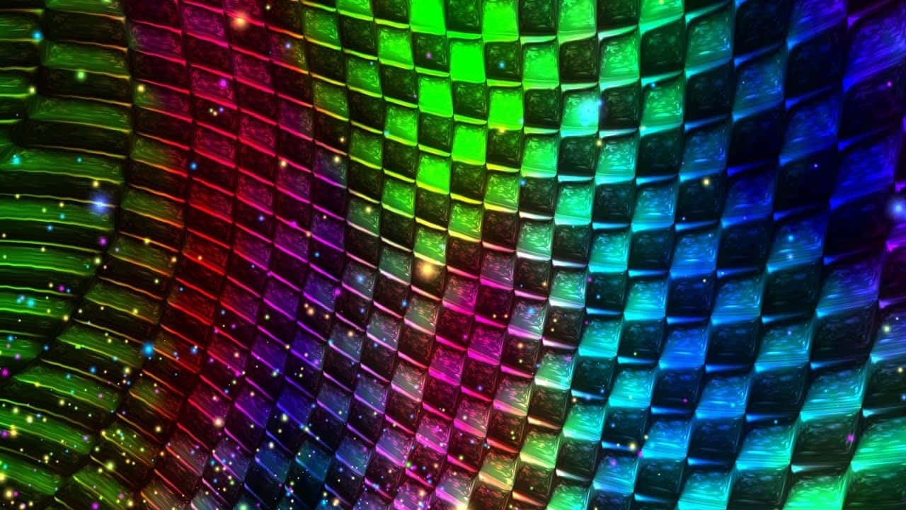 Colorful Gaming Screen Theme Wallpaper