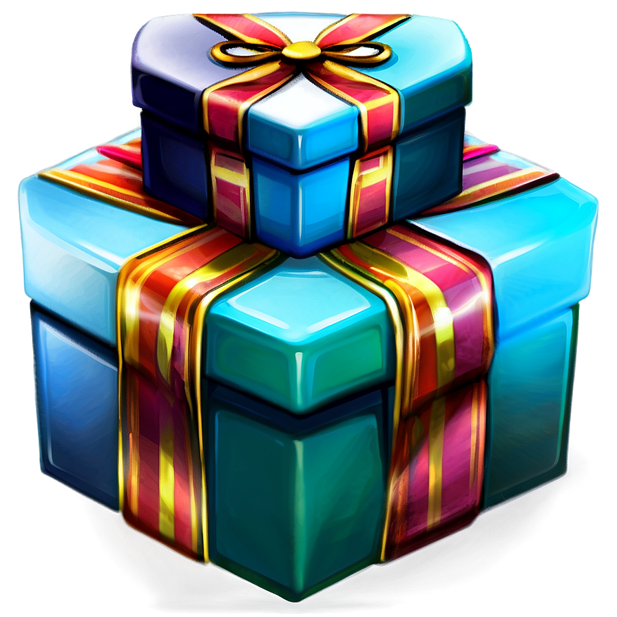 Colorful Gift Boxes Png Icj86 PNG