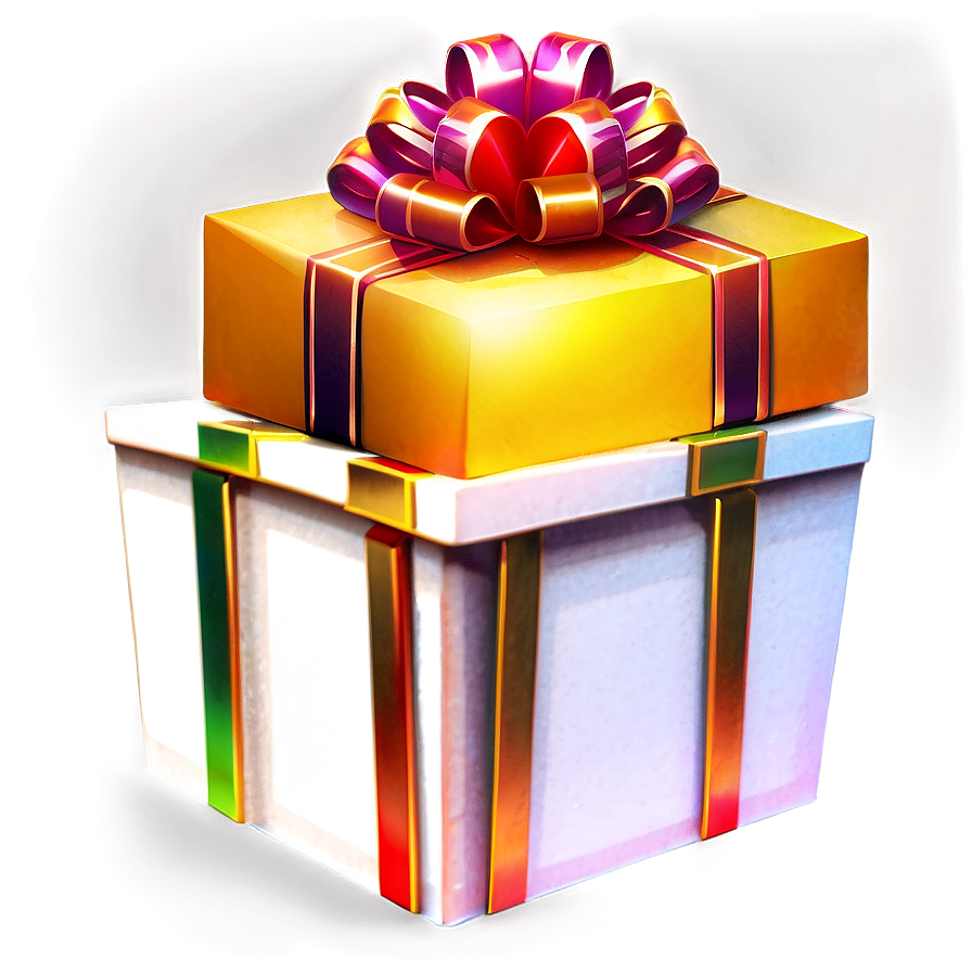 Colorful Gift Boxes Png Phs55 PNG