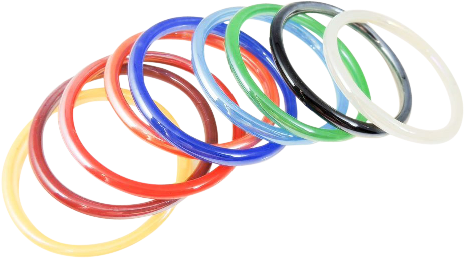 Download Colorful Glass Bangles Set | Wallpapers.com