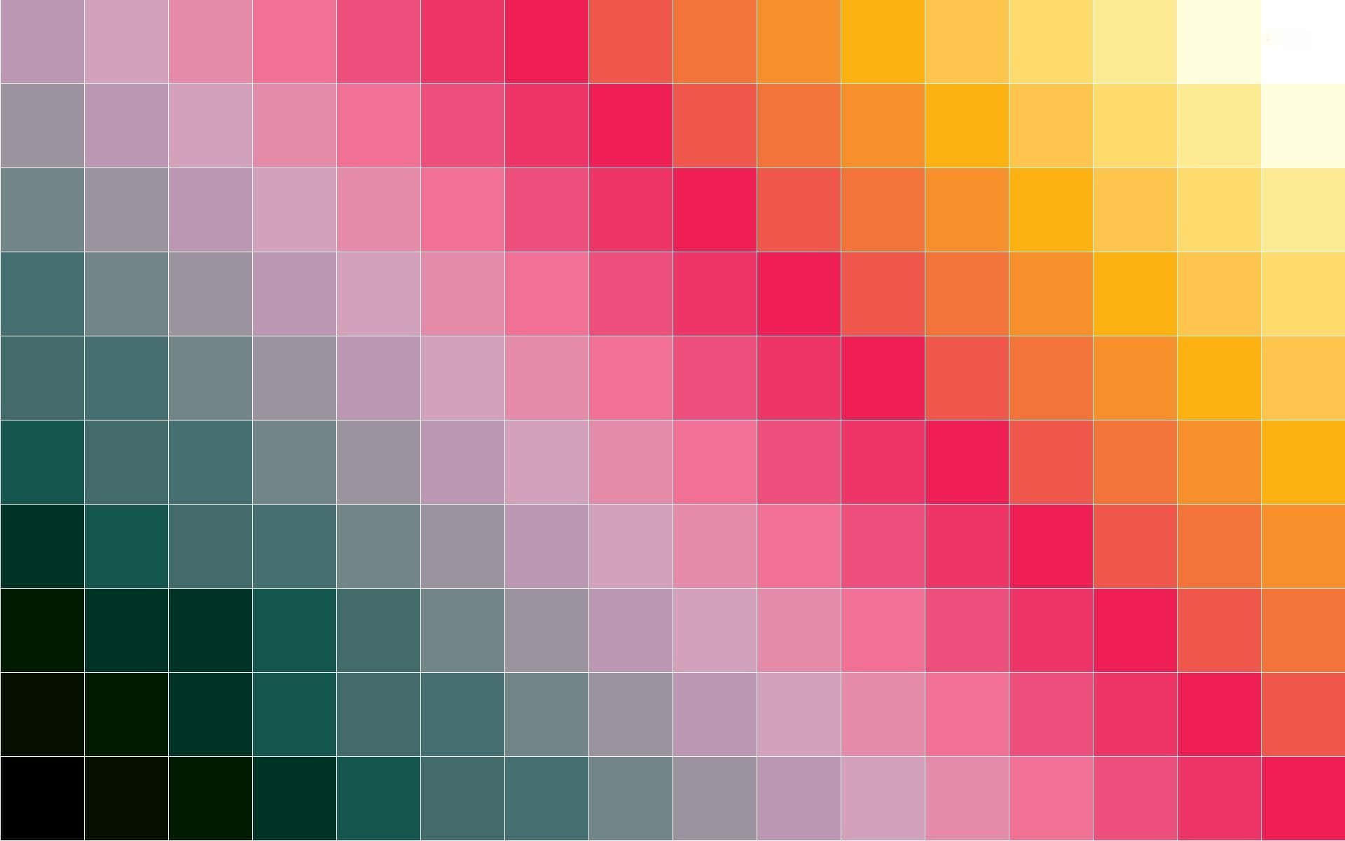 Colorful Gradient Mosaic Wallpaper