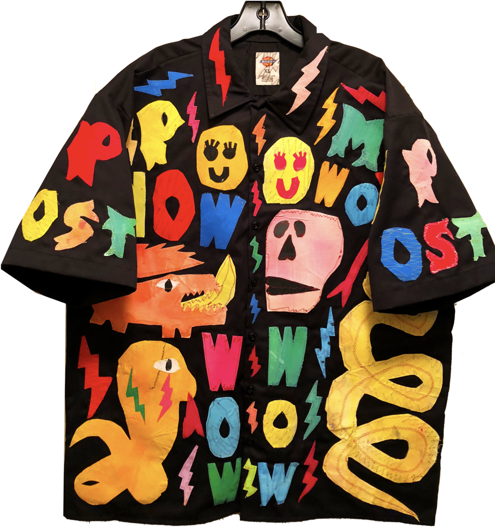 Colorful Graffiti Art Shirt PNG