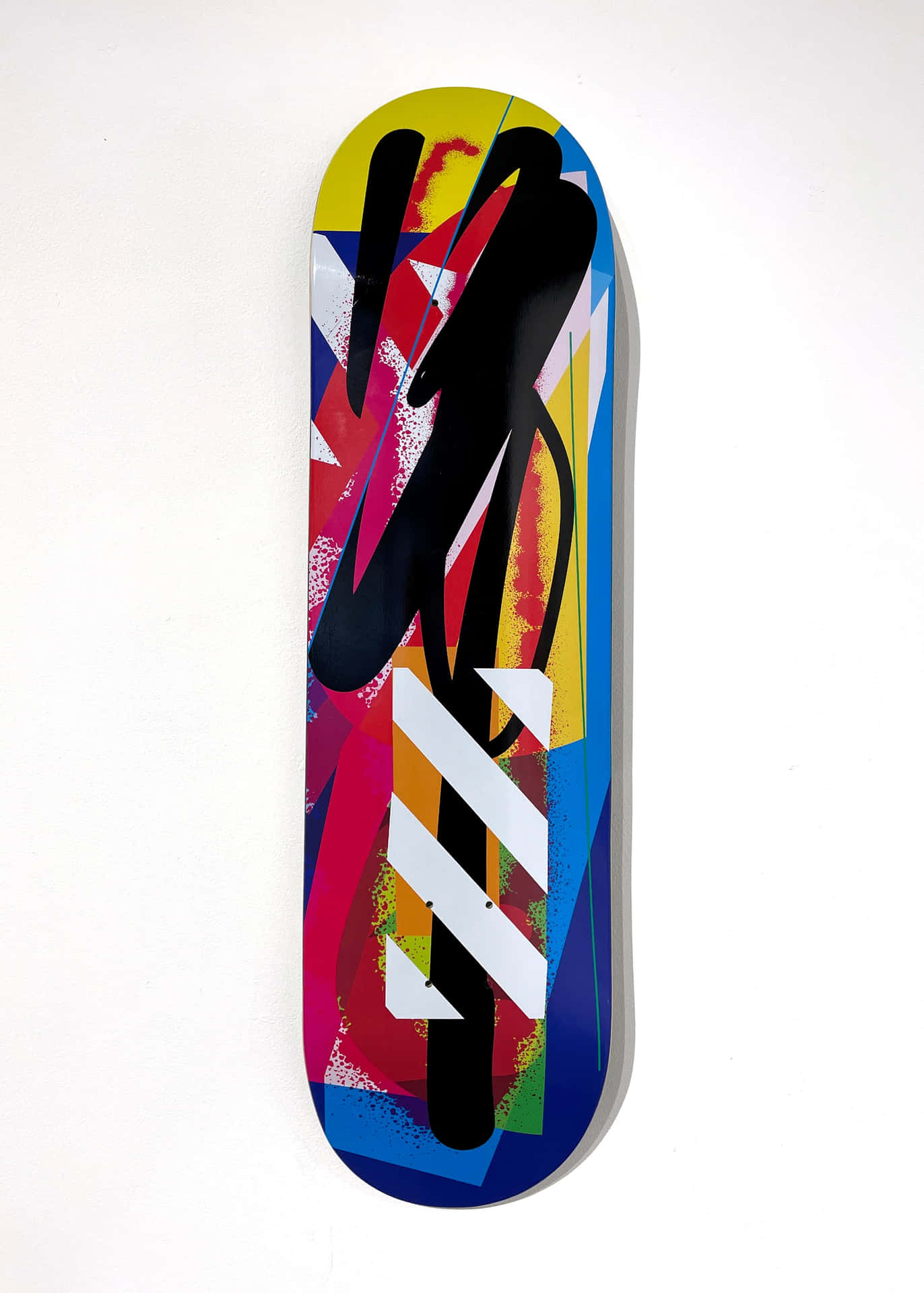 Colorful Graffiti Art Skateboard Deck Wallpaper