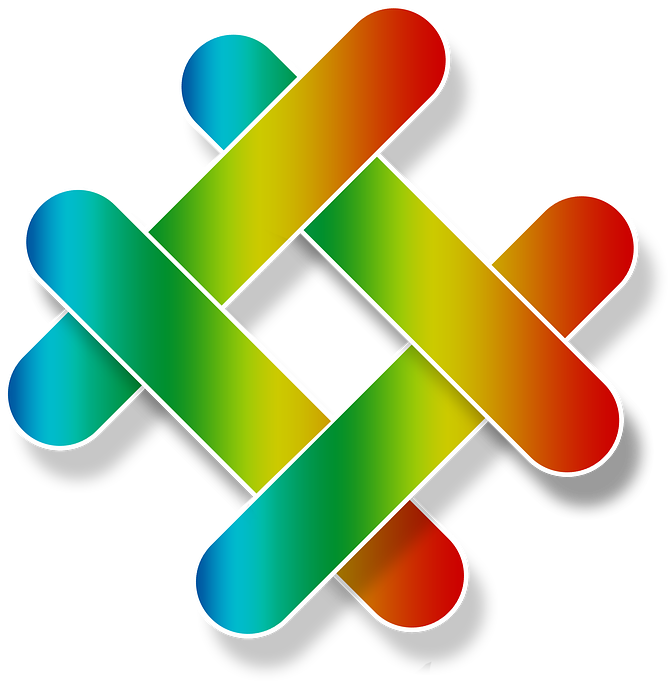Colorful Hashtag Symbol PNG