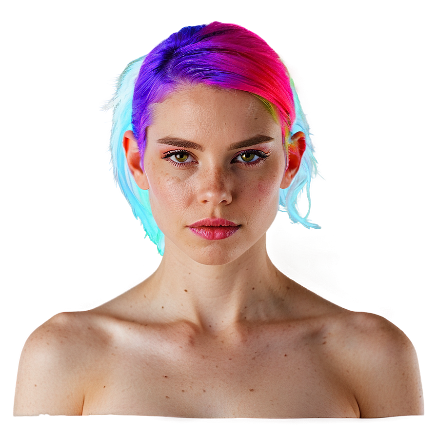 Colorful Headshot Png Ork46 PNG