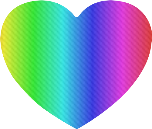 Colorful Heart Gradient.png PNG