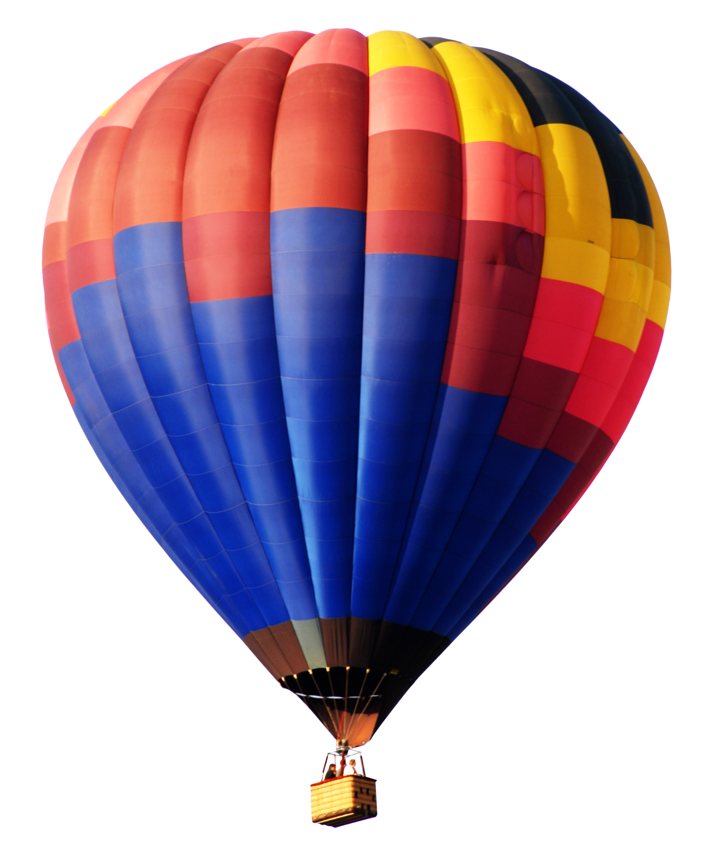 Colorful Hot Air Balloonin Sky PNG