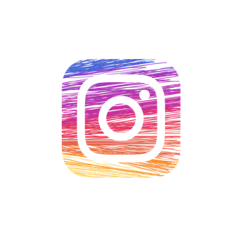 Colorful Instagram Logo Artwork PNG