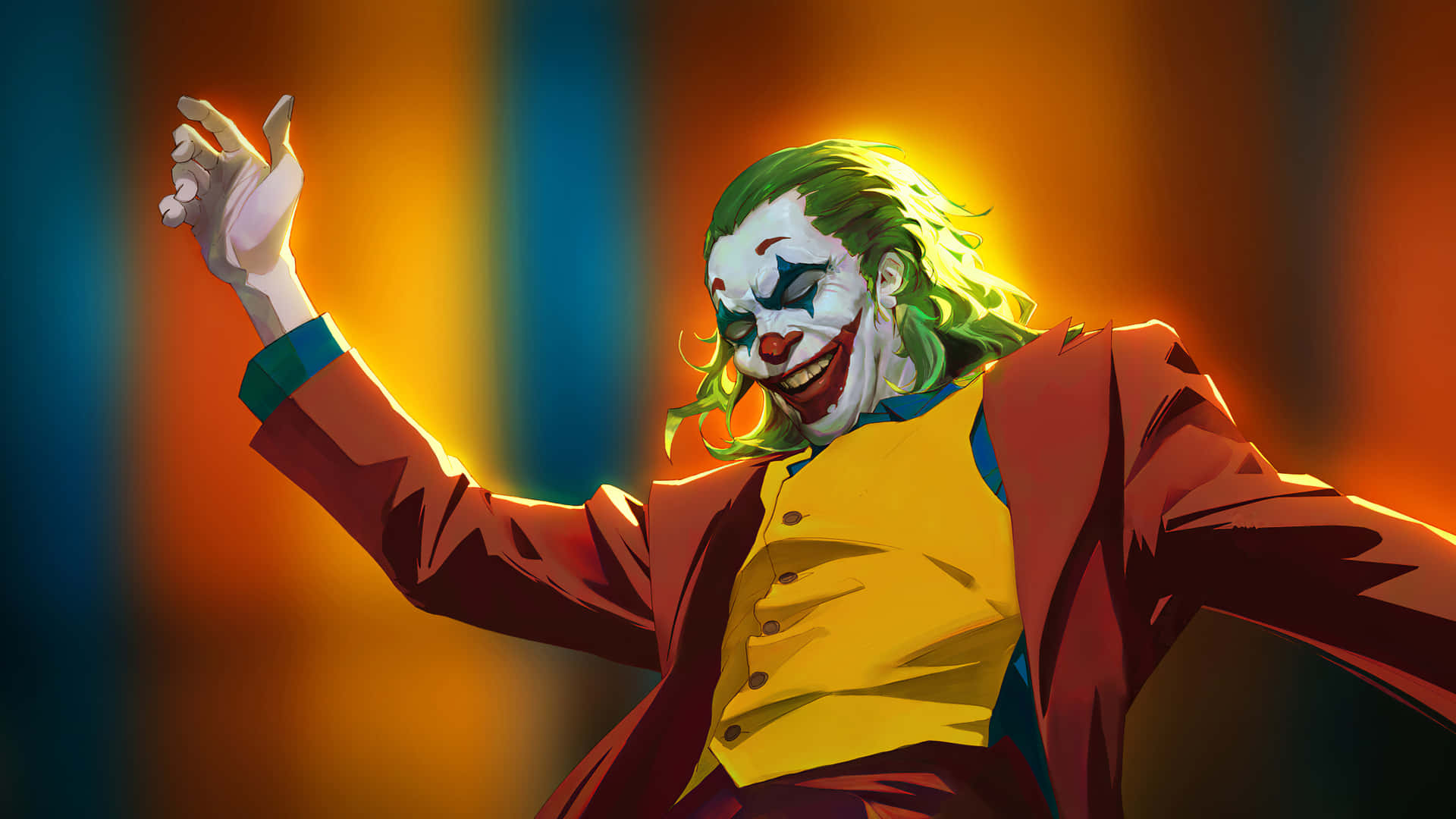 Colorful Joker Artwork Wallpaper