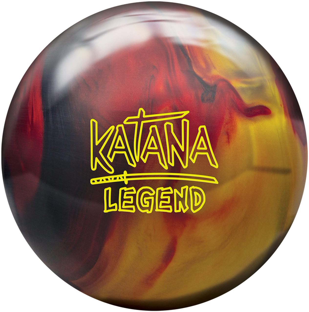 Colorful Katana Legend Bowling Ball PNG