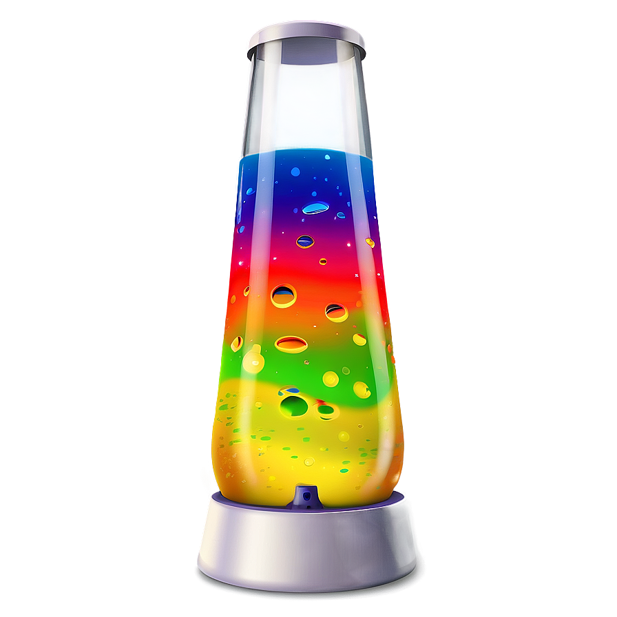 Colorful Lava Lamp Png Qwa PNG