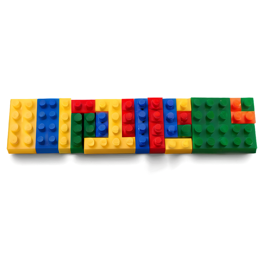 Colorful Lego Pieces Png Cqa PNG