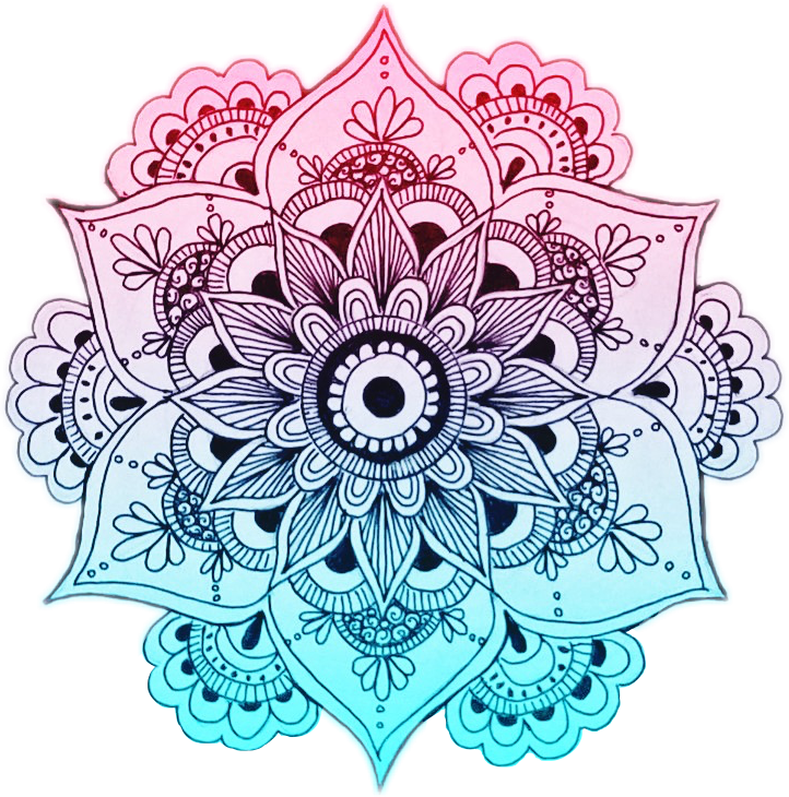 Download Colorful Lotus Mandala Artwork