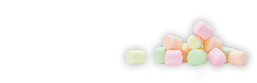 Colorful Marshmallows Transparent Background PNG