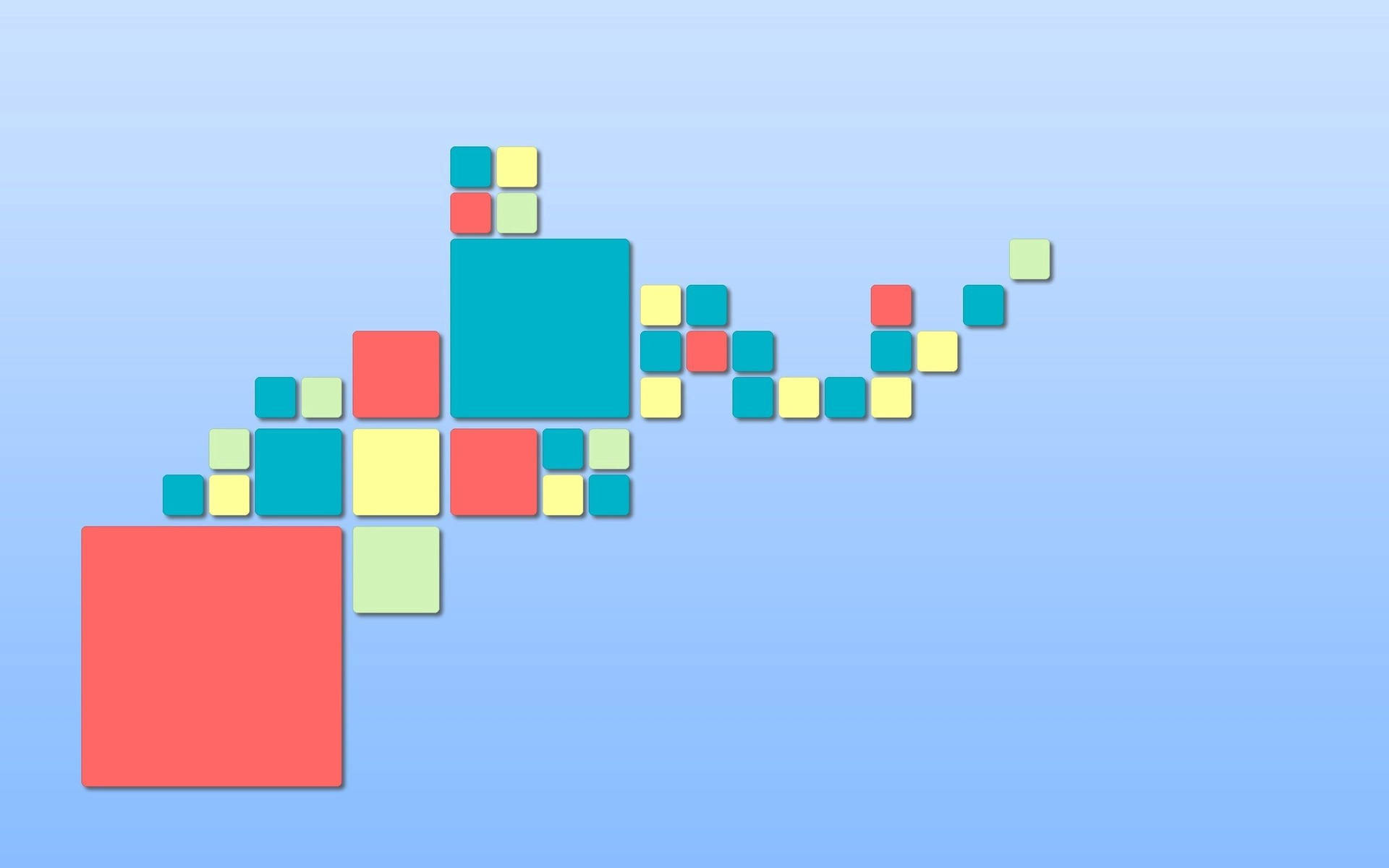 Colorful Minimalist Squares