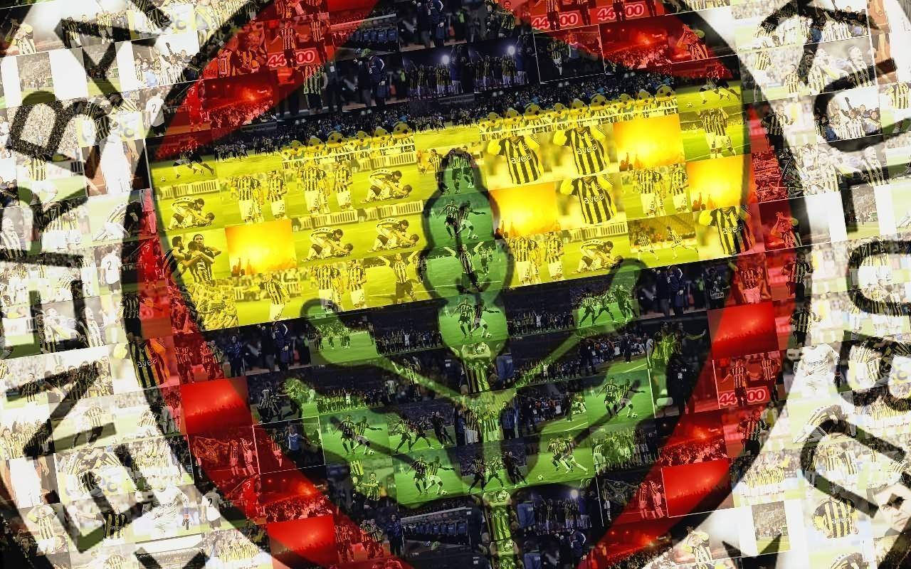 Mosaico Colorato Fenerbahçe Sfondo