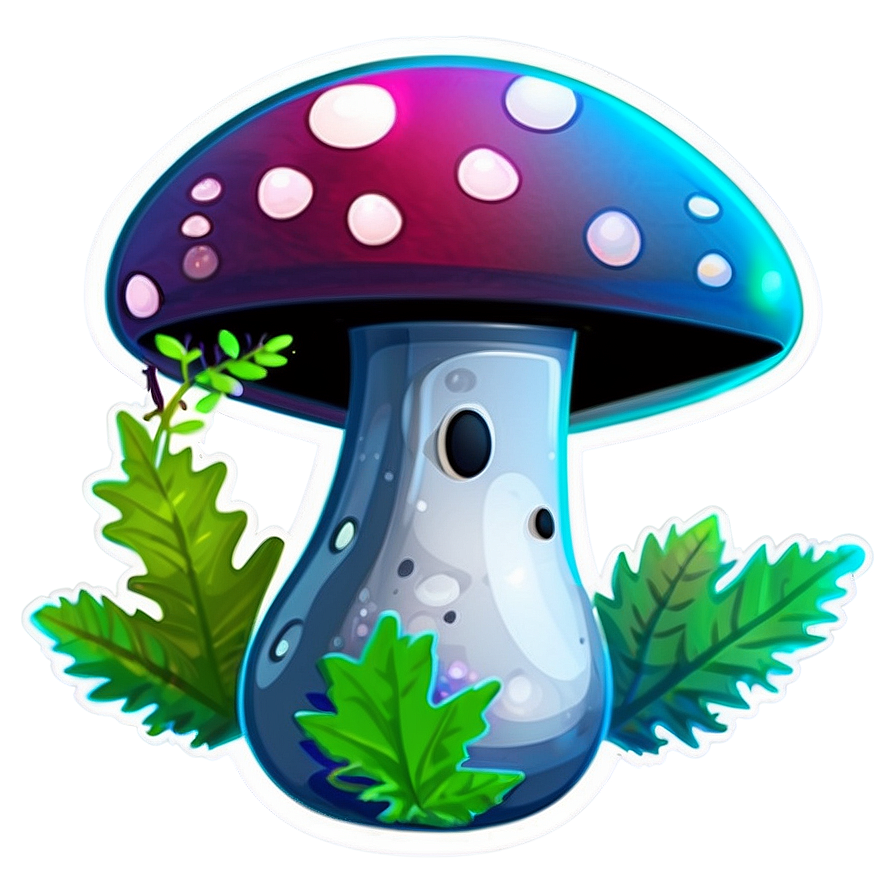 Colorful Mushroom Cartoon Png 26 PNG
