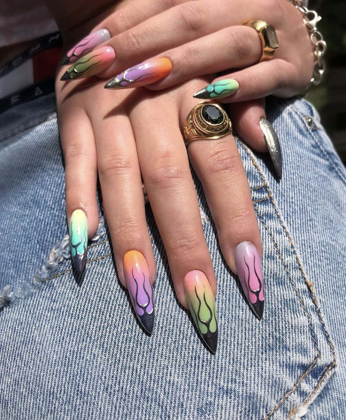 Colorful Nails Pictures