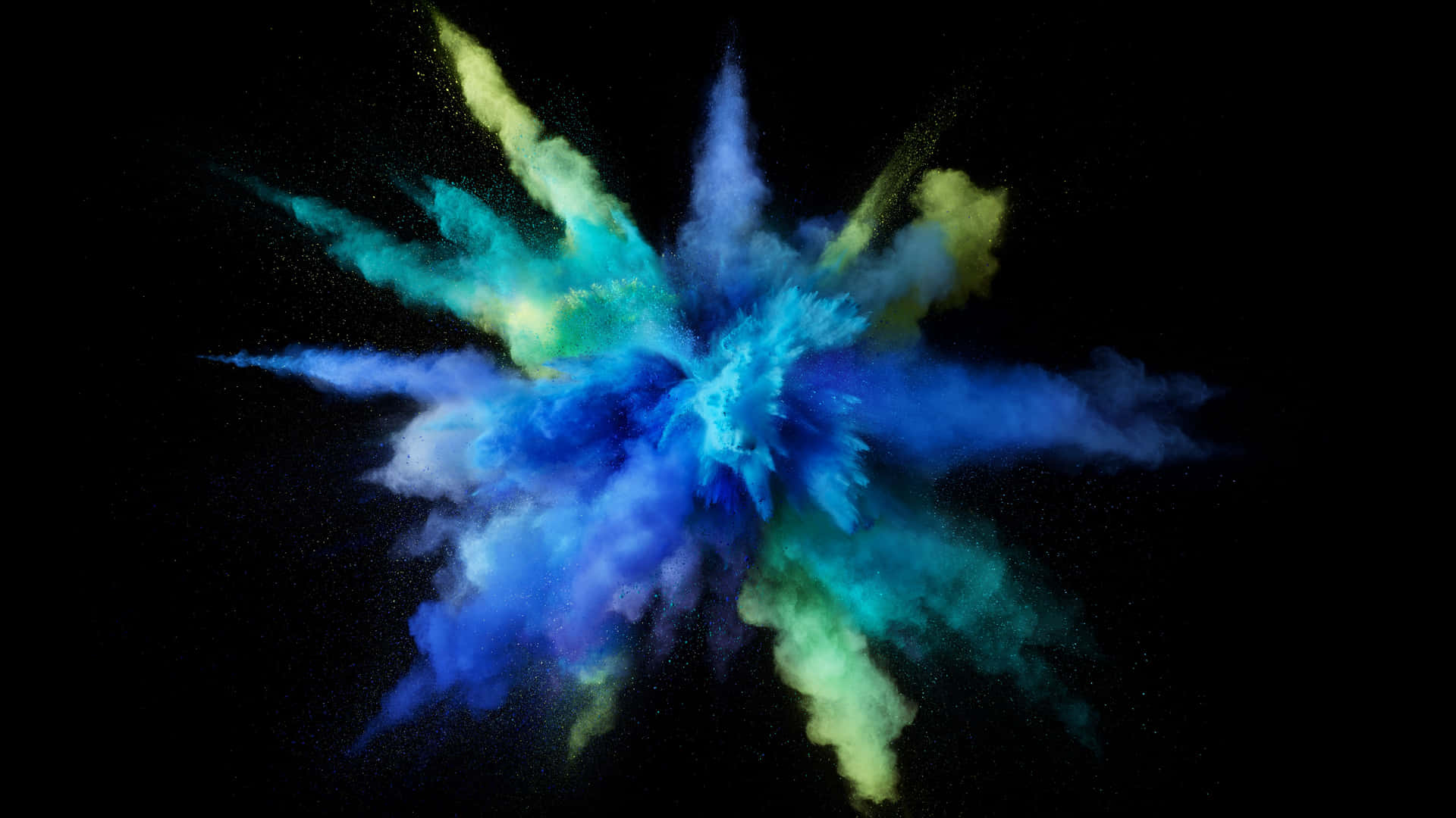 Colorful Nebula Explosion Abstract Wallpaper