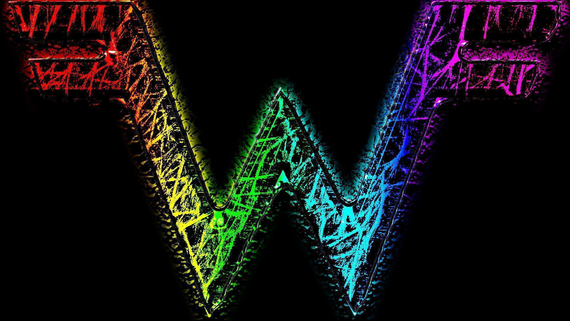 Logo Weezer W Coloré En Néon Fond d'écran