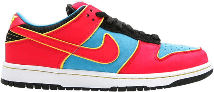 Colorful Nike Air Force1 Sneaker PNG