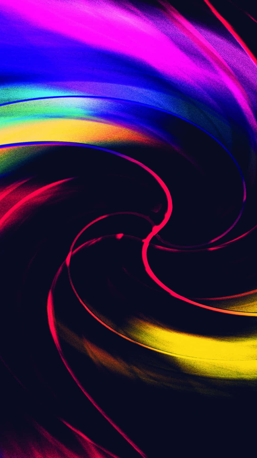 A Colorful Swirling Pattern Wallpaper