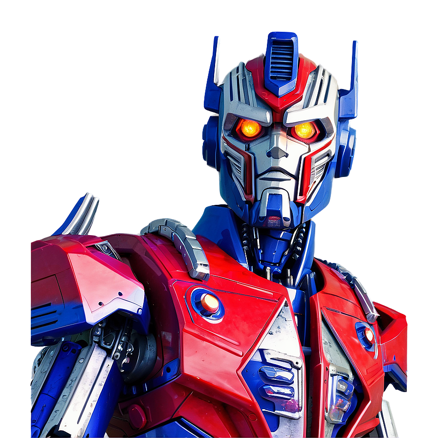 Colorful Optimus Prime Fan Art Png Qlj61 PNG