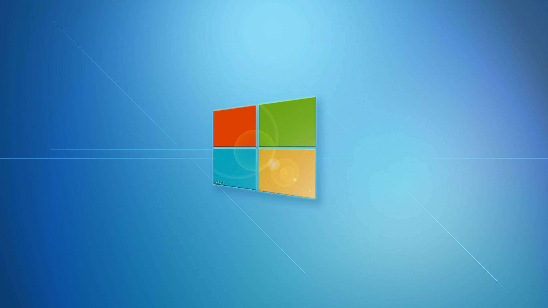 Coloridogradiente Original De Windows Azul. Fondo de pantalla