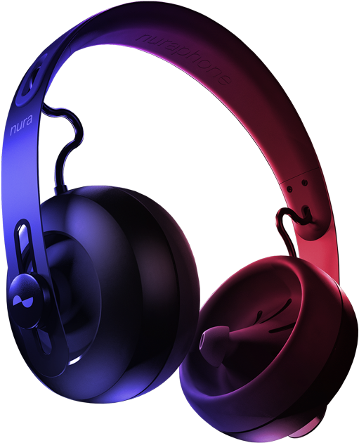 Colorful Over Ear Headphones PNG