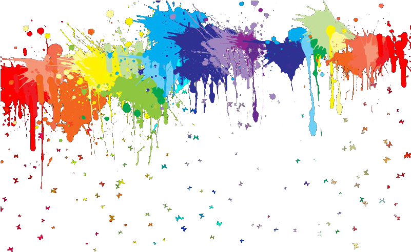 Download Colorful Paint Splatter Background | Wallpapers.com