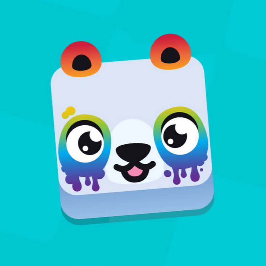 Colorful Panda Character Blooket Wallpaper