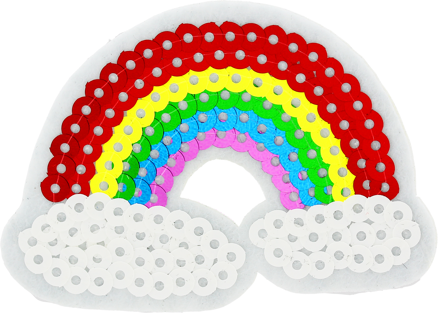 Colorful Paper Circle Rainbow Craft PNG