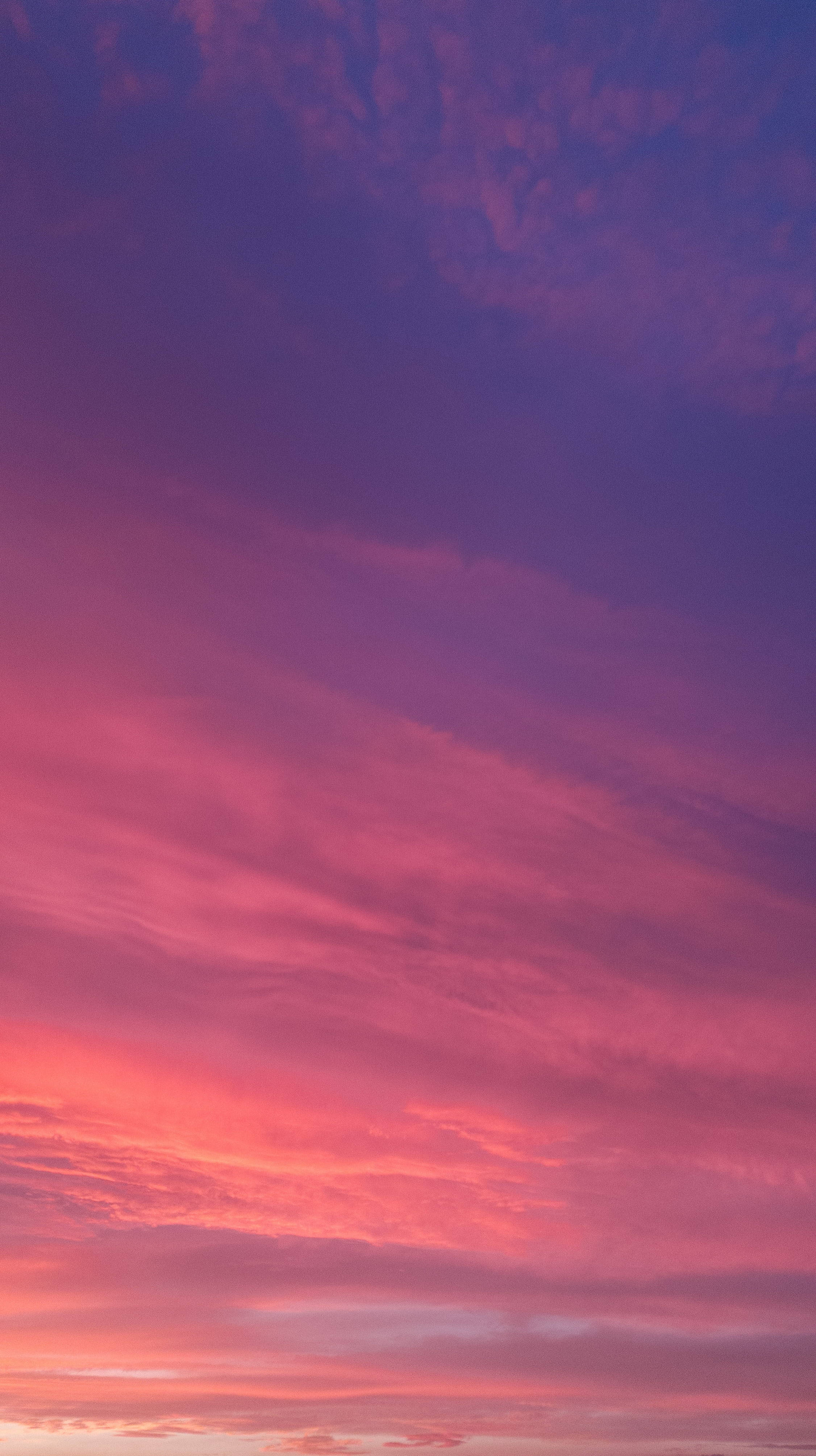 Farverig pastel æstetisk solnedgang skyline tapet Wallpaper